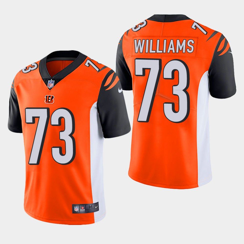 Men Cincinnati Bengals #73 Jonah Williams Nike Orange Limited NFL Jersey->cincinnati bengals->NFL Jersey